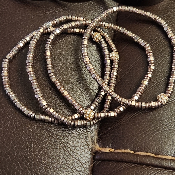 Stretch And Bangle Fashion Bracelets - Picture 2 of 5